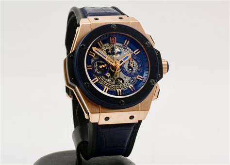 hublot king power special one rose gold|Hublot King Power Special One Automatic Chronograph Skeleton .